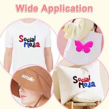 12 件蓬松乙烯基热转印，12x10 英寸 3D 蓬松乙烯基热转印，适用于 T 恤、运动衫和帽子，非常适合 DIY 热转印乙烯基项目，易于使用的蓬松热转印乙烯基