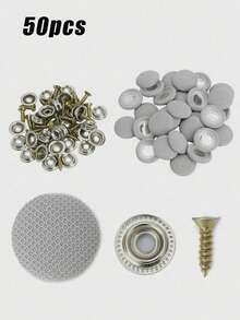 50pcs Car Ceiling/Headliner Repair Fixing Clips - Grey - View 13