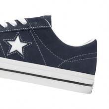 Tenis Converse One Star Pro Ox Suede Navy  Liso    Casual    Estrella    Tenis unisex, Tenis Para Hombre  Playa  Vacaciones  Colegio  Vacación  Fiesta  Casa  Gym y Fitness - Azul - Ver 2