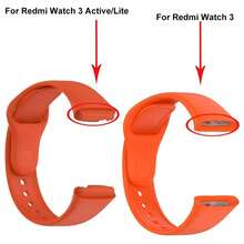 Tali Jam Tangan untuk Redmi Watch 3 Original SmartWatch Tali Jam Tangan Silikon Gelang untuk Redmi3 Aksesoris Sabuk - Jam Tangan Redmi 3 - View 6