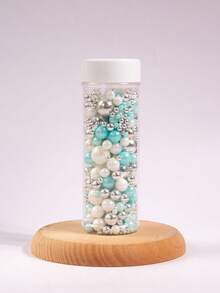 Round White Pearl Sugar Sprinkles, Suitable For Decorating Ice Cream, Cupcakes, Baking, Cookies, Cakes For Weddings, Birthday Parties, Christmas Parties. For Decoration Only, Not Edible - Multicolor - View 26