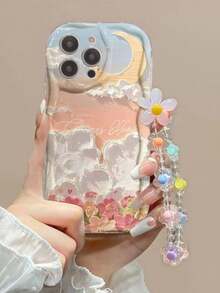 Ốp lưng điện thoại chống rơi họa tiết hoa nhí dày dặn, màu kem, trong suốt, tương thích với iPhone 14, 14 Pro, 14 Pro Max, tương thích với iPhone 13, 13 Pro, 13 Pro Max, tương thích với iPhone 11, 11 Pro Max, tương thích với iPhone 12, 12 Pro, 12 Pro Max, chống rơi, tương thích với iPhone XR, tương thích với iPhone 7/8 GES2, ốp lưng điện thoại tương thích với iPhone XS, tương thích với iPhone 15, 15 Pro, 15 Pro Max, tương thích với iPhone 16, 16 Pro, 16 Pro Max/Ốp lưng/Ốp lưng cao cấp tương thích với dòng Redmi - Nhiều màu - Xem 4
