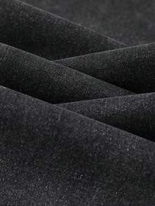 HIMARRI Pantalón Negro De Mezclilla Elástica Con Corte Flare Recto, Tiro Alto Y Efecto Push-Up Realza Glúteos Perfecto Para Resaltar Tu Silueta - Negro - Ver 2