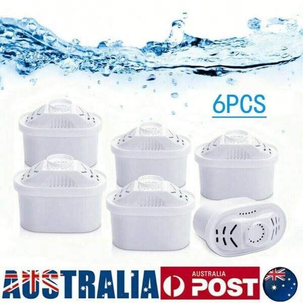 6PCS Water Filter Jug Replacement Cartridges Refills Maxtra+ Plus AU