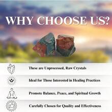 Local Shipping--  Healing Crystals, Stones, Healing Stones, Rock Collection, Agate, Raw Stones ,Crystals, Rocks, Jade, Crystals And Healing Stones(Labradorite, 2 Pcs) - Đá Jasper lạ mắt - Xem 4