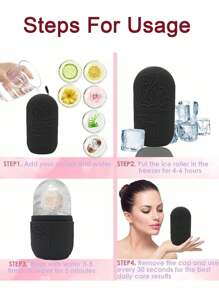 3Pcs Ice Face Roller -Facial Skincare Ice Roller Set,Facial Massage Tool,Silicone Ice Face Roller, Ice Roller,Rose Quartz With Roller Massager And Scraping Gua Plate,For Face & Eye Puffiness Relief, FacialMassager Contour And Enhance Skin Care & Glow,For Eyes, Neck, And Face,Ice Facial RollerMold Cub- Skin Care Tool.Summer Ice Massage Products,Office Supplies School Supplies Travel Essentials.,Beauty,Skin Care Products,Spa,Self Care,Skin Care Tools,Face Care,Esthetician Supplies,Massage,Face Massage Tool,Face Roller