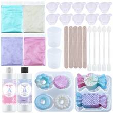 Silicone Mold Making Kit, Liquid Silicone For Mold Making, DIY Squeeze Gift, Silicone Rubber Mold Making Kit 1:1 By Volume Ideal For Casting 3D Resins Molds, Silicone Mold, Candle Mold And DIY Relax Tricky Funny Squeeze Gift, Soft - Multicolor - View 2