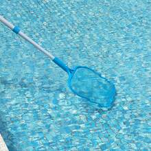 NetHong Swimming Pool Skimmer Net,Leaf Cleaner,Rake Pond Net With Telescopic Alu Pole UK - Blue - View 11