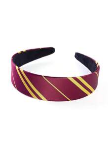 Warner Bros Warner Bros 1Pc Harry Potter Hogwarts Wizarding World Striped Headbands For Women, Gryffindor/Ravenclaw/Slytherin House Headbands Hair Accessories, For Women Daily Costume Accessories - Party The Perfect Gift Hairband Hair Hoop