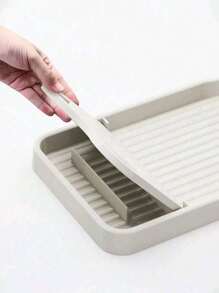 1 pièce Support pliable de couvercle de cuisine, support pliable d'ustensiles de cuisine pour le rangement des cuillères, spatules et couteaux, rangement, organisateur de cuisine, décoration de la maison, déco de la pièce