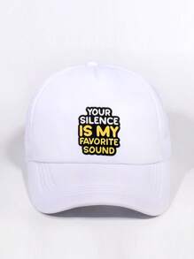 1pc Unisex Printed Letter "IS MY" Pattern Truck Driver Cap, Women & Men Outdoor Sports Racing Casual Mesh Snapback Baseball Hat, Breathable Sun Hat For Daily Use, Outing, Travel, Hiking, Beach