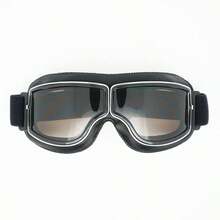 Motorcycle Goggles, Retro Goggles, Motorcycle Goggles, Riding Goggles, Retro WWII Goggles, Outdoor Sports Windproof Goggles, Off-Road Goggles, 1 Pair - Multicolor - View 11