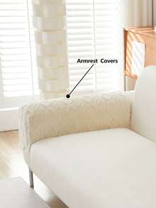 1pc Elastic Sofa Cover Non-Slip Full Wrap Sofa Seat Cushion Cover, 4 Seasons Universal Fabric Sofa Slipcover, Thick Sofa Blanket, Machine Washable, Pet-Friendly, Home Decor, Adjustable For Corner Sofa, Bedroom, Office, Living Room, L-Shape Sofa 1/2/3/4 Seater - Beige - View 8