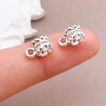 3/5/10 件保释珠，18K 镀金吊坠管珠持久连接珠保释管珠带环垫片散珠适用于欧洲手链吊坠珠宝制作