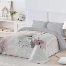 Naturals - 300g Edredón Nórdico Estampado - ✅ Entrega en 2-5 días - Microfibra extrasuve - Relleno de gran confort, hipoalergénico y transpirable - Cama 90/135/150/180 - Hecho en España