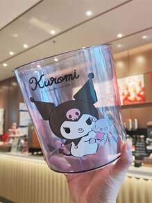 Cubo de almacenamiento de escritorio de plástico en forma de perro de canela de dibujos animados Kulomi o gato, adecuado para la vida diaria y la decoración de escritorio, para que el escritorio ya no esté desordenado, fácil de almacenar u organizar las cosas que no se utilizan