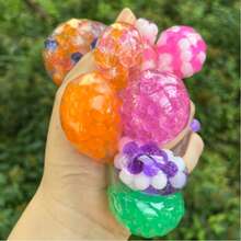 6/12pcs Party Favors, Filled With Plush Toys, Jumbo Slow Rising Squishy Toys, Stress Balls, Small Toys, Soft Kawaii Animal Squishy Plush Toys, Suitable For Birthday Gift Bag Fillers, Claw Machine Prizes, Classroom Rewards, Carnival Prizes (Random Colors And Styles)