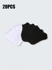 10/15 pares de calcetines cortos multicolor para mujer, calcetines tobilleros y calcetines de barco de corte bajo, calcetines invisibles para el verano