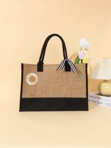 3 Stücke personalisierte Brautjungfern Taschen & Anhänger, Jutetaschen, Brautjungfern Geschenktaschen, Junggesellinnenabschied Taschen, Strandtasche, Geschenktüten, Bridal-Shower Tasche, Monogramm Strandtasche, ideale Geschenke für ihre Freunde, Frauen, Berufsanfänger & Büroarbeiter zu Jahrestagen, für Feiertage, große Strandtasche, ideale Geschenke für sie, Frauen, modischer Sonnenblendenhut aus Wellsonnenhut-Stroh