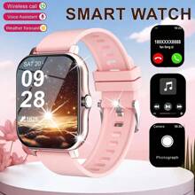 LOMAXFR 1.83-Inch Full Touch Screen Smart Watch, Call Reminder/Rejection, HD Voice Call, Multiple Sports Modes, Sports Data Tracking, Suitable For Outdoor Sports, Unisex Sports Watch, Clear Music Playback, Remote Control Photography, Easy To Wear And Use In Daily Life, Suitable For Holiday Gifts
