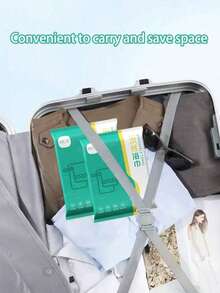 便携式一次性浴巾，更大更厚，独立包装，柔软亲肤，沐浴舒适，吸水性强，适合商务旅行、家庭旅行、旅游、健身房、办公室、度假、露营、海滩和返校必备。