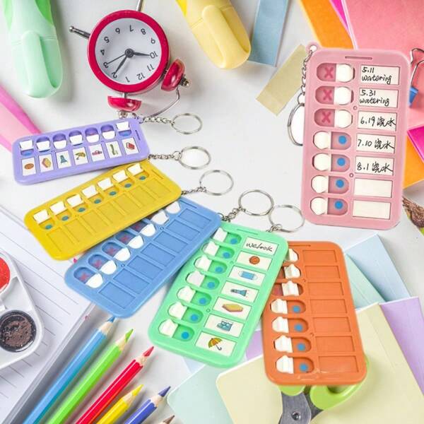 Multiple Multi-Color Daily To-Do Lists/My Choice, Home Office Adult Task Reminders, Encouraging Students To Develop Good Habits And Develop Daily Study Plan Lists For Office, School, Painting, Students, Markers, Stationery, Boys, Girls, Study Supplies, Christmas Gifts, And School Gifts (All Styles Have Random Colors)
