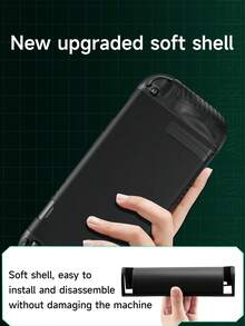 1pc Solid Color Raised Switch 2 Console Protection Case, Accessories For New Switch 2 (2025) Gaming Device, Compatible With Switch OLED/Switch NS Game Controllers, TPU Soft Shell Easy To Install And Disassemble, Protect Switch Lite Console And Joy-Con Handles From Scratches - Multicolor - View 5