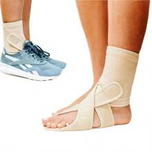 Adjustable AFO Foot Drop Brace For Walking - Lightweight Drop Foot Support With Stabilizing Straps, Nerve Damage & Stroke Recovery - Unisex Ankle Brace (Fits Left/Right Leg)