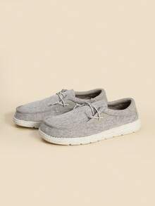 Men's Loafers Casual Dress Shoes Drive Breeze Slip-On Stretch Lightweight Comfortable Boat Shoes Lightweight Walking Work Soft - 米色 - 查看 2