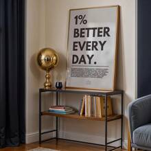 1pc Retro "Better Every Day" Inspirational Quote Poster Perfect For Home Office Classroom Decor No Frame ﻿