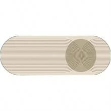 1 件简约线条图案防滑硅胶浴室垫，材质吸水门垫，适用于厨房、浴室，速干，厚度 2.5 毫米，房间装饰浴室配件，返校入口装饰浴室厨房装饰 - 簡約線條D - 查看 12