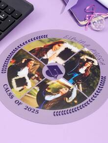 Personalized Graduation Mouse Pad, Unique Graduation Gift Customized Mouse Pad, Photo Mouse Pad Gift Suitable For Boyfriend And Girlfriend, Desk Accessories. School Supplies,Back To School - Multicolor - View 5