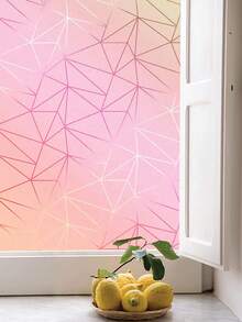1 cuộn phim cách nhiệt cửa sổ Rainbow, phim cách nhiệt tĩnh điện hình học không đối xứng mờ màu, phim kính mờ không dính, chặn tia UV, dễ tháo gỡ (44,5 x 500cm), nhãn dán, decal dán tường, decal vinyl trang trí nhà cửa, vật dụng trang trí mùa xuân làm mới ngôi nhà của bạn, nhãn dán trang trí Rama - Nhiều màu - Xem 16
