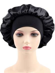 [Customized]1/2Pcs Custom Name Silk Bonnet For Sleeping Women, Customized Name Satin Bonnet, Personalized Hair Bonnet With Name, Customizable Women'S Beauty Hat, Customized Valentine'S Day