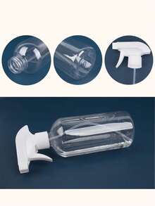 1pc 50ml/60ml/100ml/150ml/200ml/250ml/500ml Mist Spray Bottle, Gardening Watering Can, Succulent Plant Spray Bottle, Hair Styling Spray Bottle, Disinfecting Sprayer - White - View 5