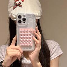 软TPU手机保护壳，带吸盘，兼容 17/17 Air/17 Pro/17 Pro Max/16/7/8/11/12/13/14/15/X/XR/Xs/Plus/Pro/Pro Max/SE2 - 無色 - 查看 5