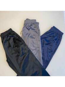CALÇAS JOGGER MASCULINAS ESPORTIVA COM SIMBOLO REFLETIVO QUE BRILHA NO FLASH- - Preto - Visão 1