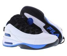 Eight-Five Viz Mens Shoes - White/Black/Blue - View 5