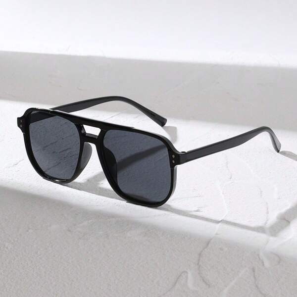 A Pair Of Men's Extra-Large Acrylic Framed Fashionable Glasses