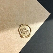 10 pezzi di adesivi per ceralacca rosa/oro a forma di rosa, adatti per inviti di nozze. Sono facili da usare e hanno una buona adesione. Adesivi per buste con rose, accessori per inviti di matrimonio, forniture scolastiche, back to school