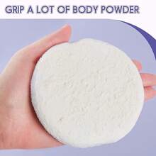 THE Owder Puff, 4.33'' Powder Puff For Body Powder,Large Body Powder Puff,Body Powder Puff And Container - 1 Count (Pack of 2) - 查看 6