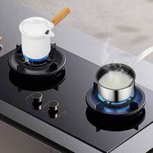 1 Piece Universal Cast Iron Wok Tray Bracket, Non Slip Wok Stand Bracket For Gas Stove & Stove, 4 Jaw 5 Claw General, Kitchen Supplies, Perfect For Pots, Pots & Cutlery, Kitchen Anti Slip Shelf Set Bracket Holder Milk Pan Moka Kettle Holder Cast Iron Round Cast Iron Universal Small Bracket - Multicolor - View 7