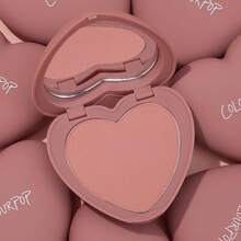 ColourPop Silky Powder Blush - Long-Wear Blush For Cheeks With Medium-Buildable Coverage - Leaves Skin With A Soft, Matte Finish - Hot 2 Touch (0.16 Oz) - Blush Flirt Alert - View 3