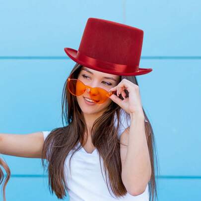 Top Hats For Adults Deluxe Tuxedo Hat Costume Magician Hat Party Favors For Men And Women