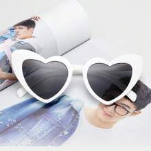 20pcs/Set Women Unique Heart-Shaped Decorative Glasses, Multi-Color Eyeglasses Fashion Accessories Suitable For Vacation, Costume Matching - Multicolor - View 4