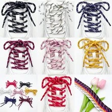 1 Pair Multi-Color Dotted Shoelaces, 1.2M Braided Shoe Laces For Basketball Shoes, Canvas Shoes, Sneakers, Unisex