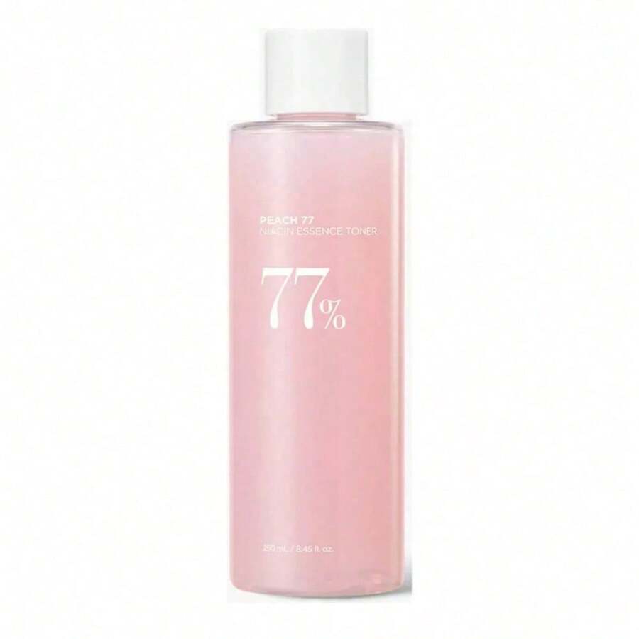 Peach 77 Niacin Essence Toner Tónico Facial Niacinamida Momento de Aplicación Día Noche Todo Tipo de Piel Ilumina Hidratante Refrescante Esencia Facial Tónico Antimanchas Suave Limpieza Facial Profunda Suaviza Uniformiza Tono Brillo Natural Skincare Blanqueador Facial - Rosa coral - Ver 1