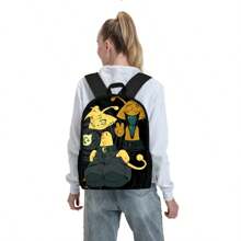 Rhythm Box Backpack Three Pieces Set (Single-Layer Backpack + Shoulder Strap Lunch Bag + Single-Layer Pencil Bag)