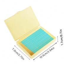 1 set Bandejas de clasificación de cuentas de plástico, bandeja para pintura de diamantes, accesorios de placa de cuentas para pintura de diamantes DIY, herramientas para pintura de diamantes