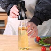 1pc High Pressure Sprayer Bottle With Customized Nozzle, Refillable Oil Spray Bottle, Ultra-Fine Mist For Travel, Skincare, Cooking Oil, Skincare Misting, Seasoning Dispenser